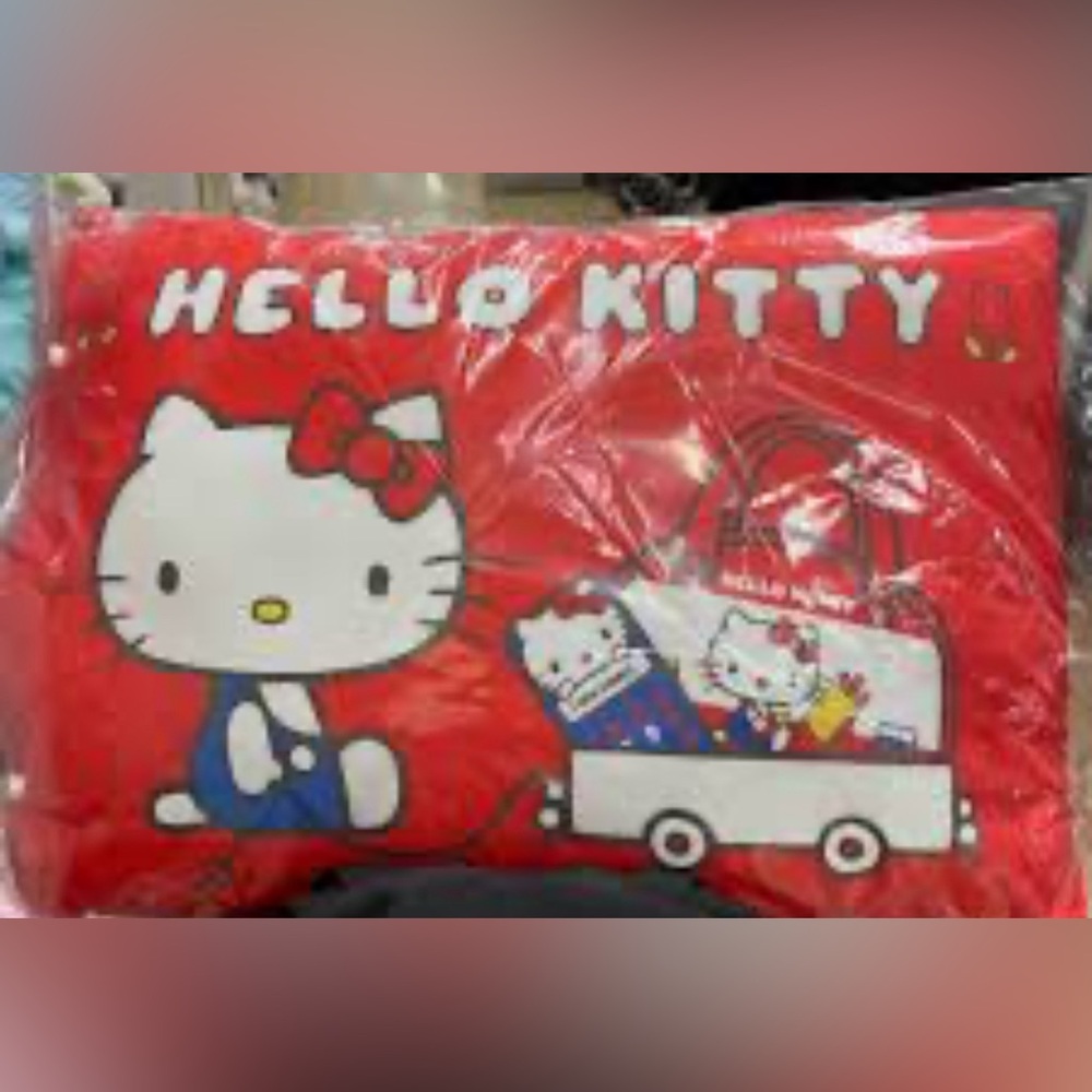 Hello Kitty Red Pillow-Regular sized pillow